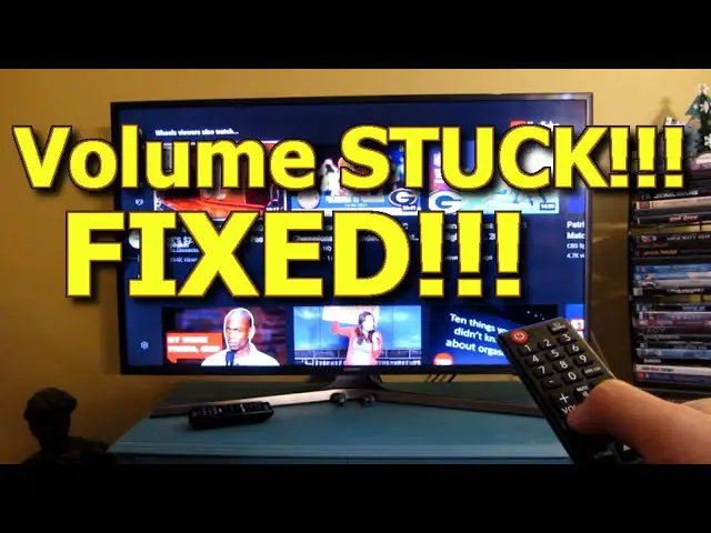 How to Fix Samsung TV Volume Stuck on Screen