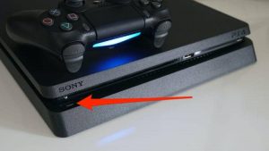 Where is the Power Button on PS4