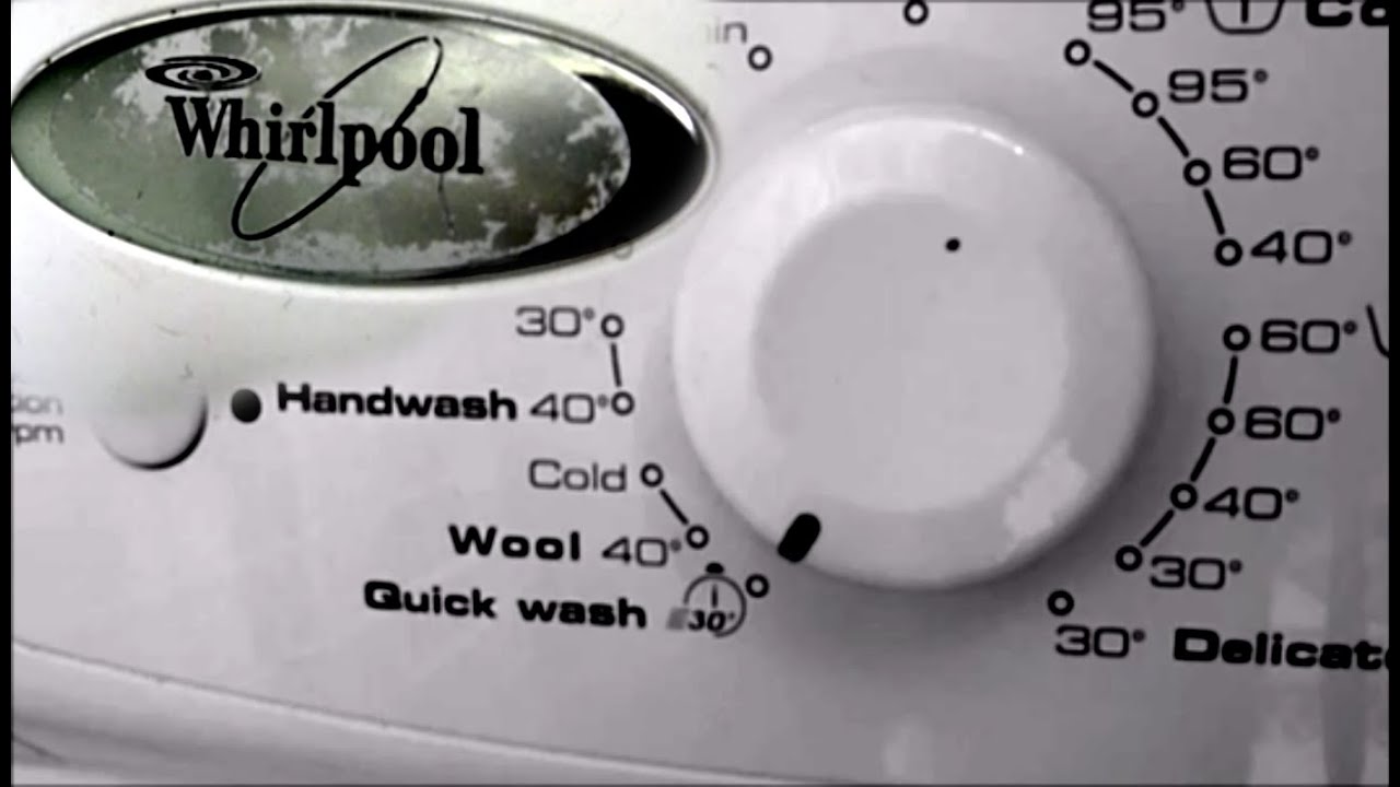 How long does quick wash take whirlpool?