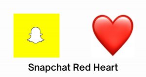 What Does Red Heart Mean on Snapchat 2022