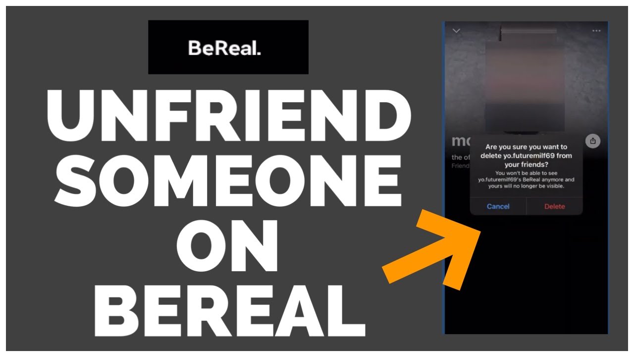 How to Unfriend Someone on Bereal