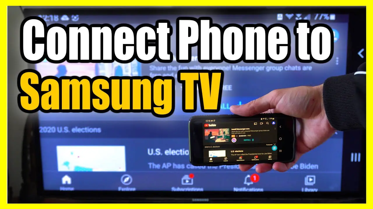 How to Connect Samsung Galaxy Phones to TV