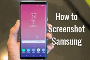 How to Take screenshots on Samsung Galaxy Phones