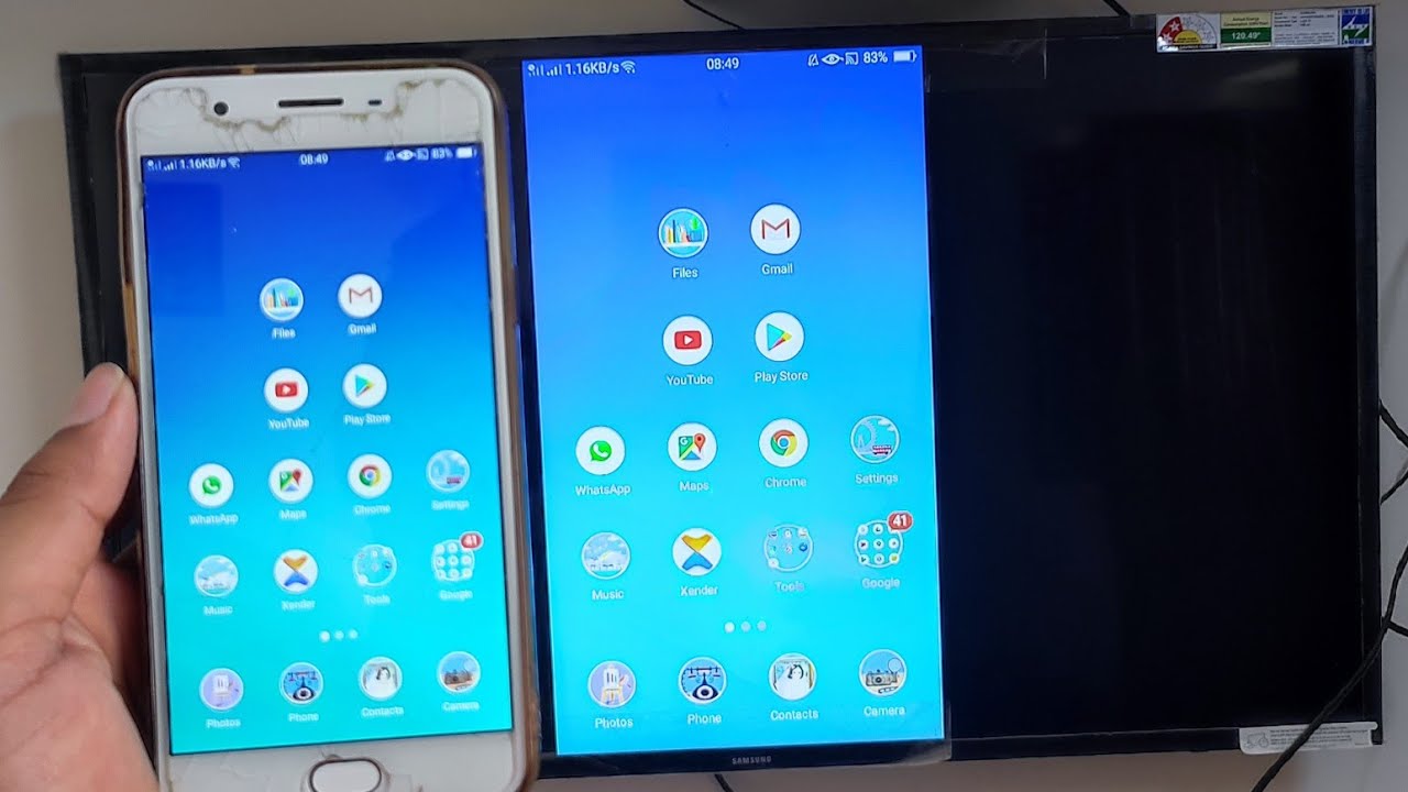 How to connect Oppo Phones to TV