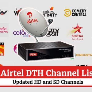 Complete List of Airtel DTH Channel List 2023