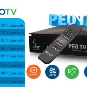 Complete List of PEO TV Channels 2023