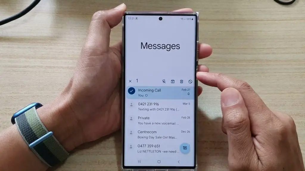 How to Delete Messages on Samsung