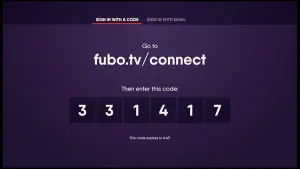 How to Enter Fubo TV Connect Code and Activate it