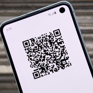 Scan QR Code with Samsung