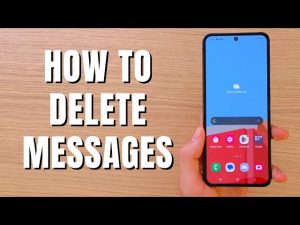 How to Delete Messages on Samsung