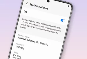 How to Find Hotspot on Samsung
