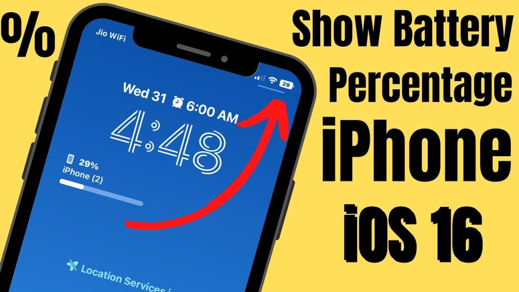 How to Show Battery Percentage on All iPhones