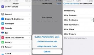 Lock Text Messages on iphone