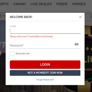 Bovada Login, Sign-up and Customer Service