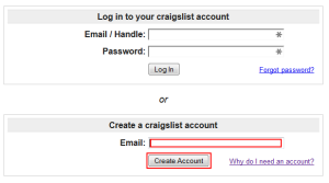 Craigslist Login, Sign-up, and Customer Service