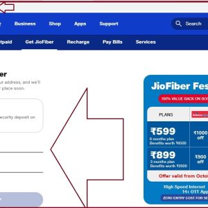 JioFiber Login, Sign-up and Customer Service