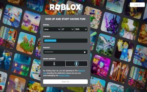 Roblox Login, Sign-up, and Customer Service