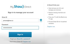 Shaw Direct TV Login, Sign-up, and Customer Service
