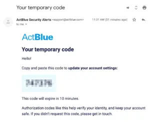 Changing or Resetting Your ActBlue Password