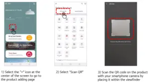 How to Scan Thinq QR Code on the Product