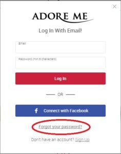 Adore Me Login and Customer Service Number