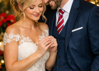 Тень на свадебном платье