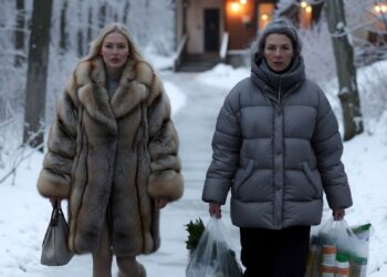 Сестра смеялась над моим пуховиком, но ошиблась