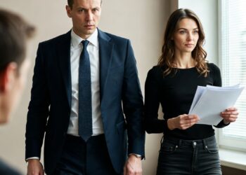 На переговорах он увидел бывшую жену