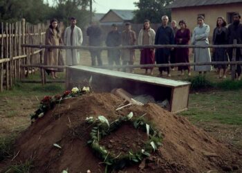 Могила была вскрыта