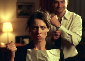 Она думала, что я заплачу за всех, но официант успел предупредить меня запиской