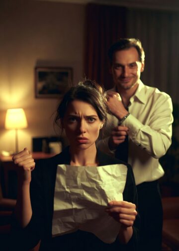 Она думала, что я заплачу за всех, но официант успел предупредить меня запиской