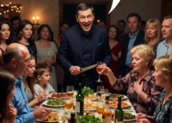 Юбилейный стол, тосты и улыбки: и вдруг муж говорит про развод так, будто объявляет победу