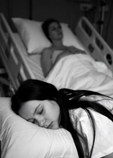 Больная женщина начала свою повесть