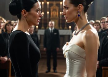 Бриллианты на траурной вуали