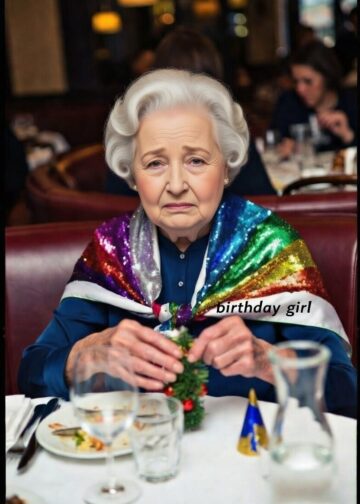 Её восьмидесятый день рождения