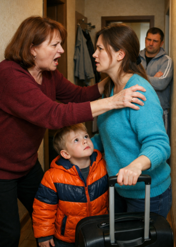 Проваливай, никчёмная! — кричала свекровь