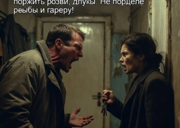 Она решила, что моя квартира — её территория