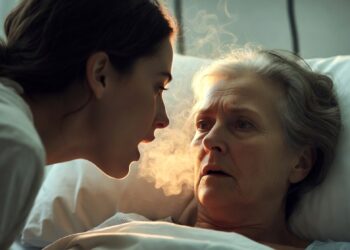 Невестка шептала у койки, думая что я не слышу — но всё записалось