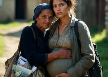 Беременная уехала в деревню — и начала заново