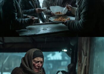 Она накормила водителей — и они вернулись