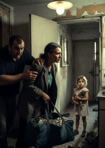 Жена ушла молча, а утром муж остался без опоры