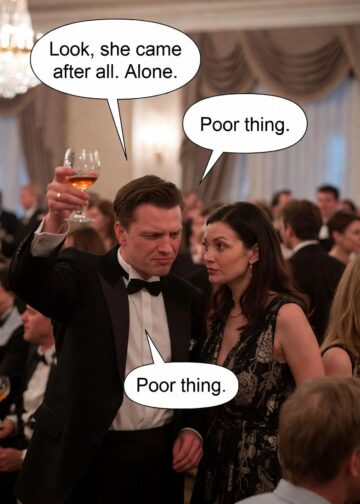 Муж высмеял бывшую жену, не зная, кто выйдет на сцену