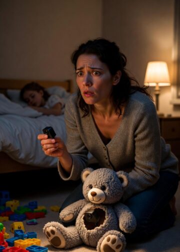 Красный огонёк в плюшевом сердце