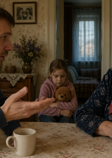 На неделю оставили девочку у свекрови, а всё изменилось