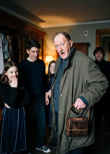 Дети взяли деньги, а я получил его старое пальто