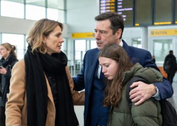 В аэропорту я увидела мужа с другой