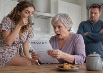 Свекровь потребовала тест, но получила удар