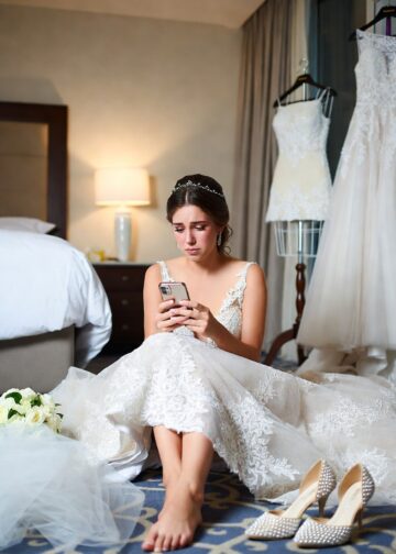 Муж сбежал в день нашей свадьбы