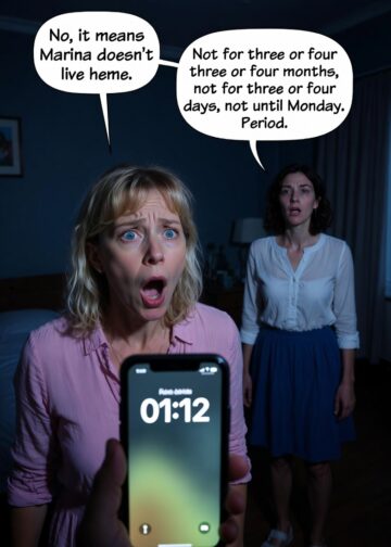 После одной минуты