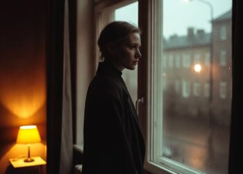 Подарок в коробке с серебряным бантом